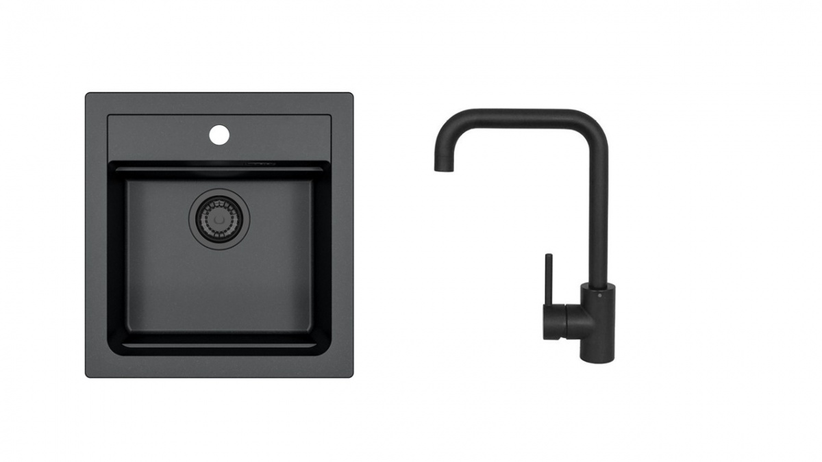 SET ALVEUS ATROX 20/91 BLACK ADDITION + BATÉRIA OZ Black black additon