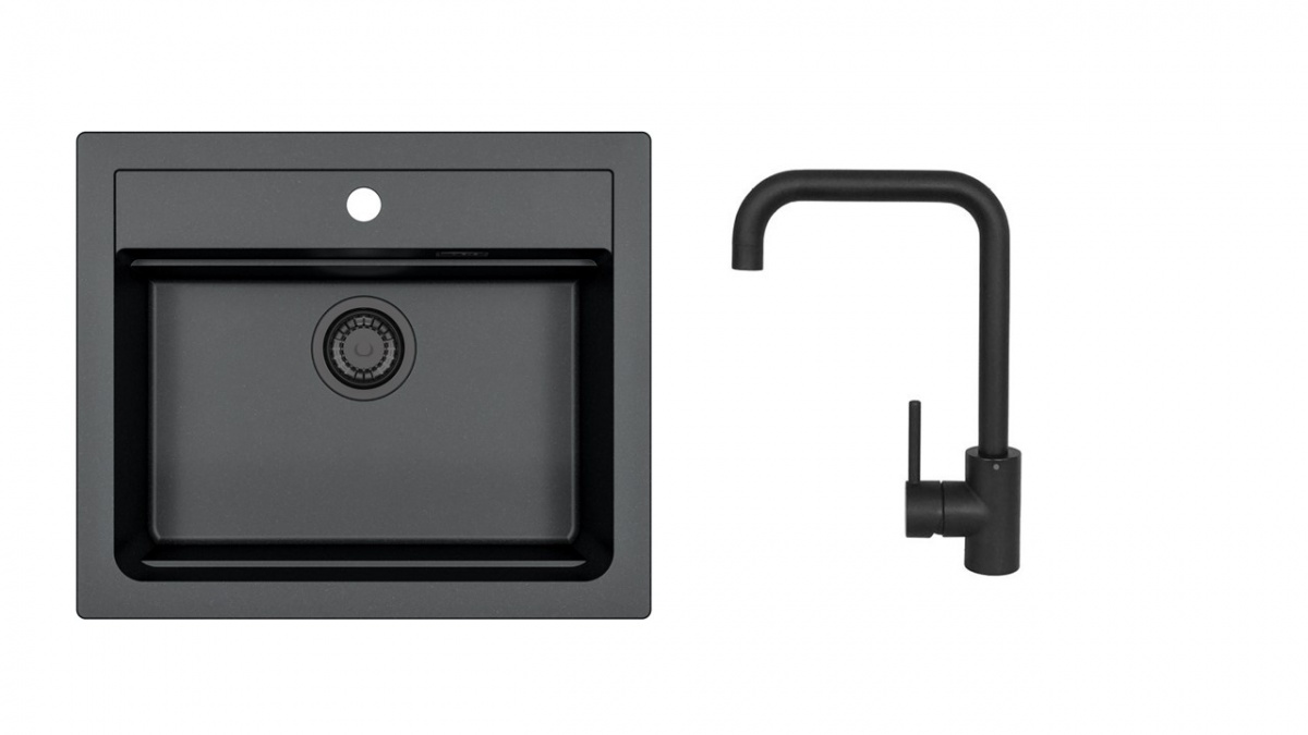 SET ALVEUS ATROX 30 / 91 BLACK ADDITION + BATÉRIA OZ- black addition