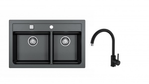 SET ALVEUS ATROX 50/91+ BATÉRIA ROXA 91