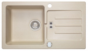 VICTORIA 30/55 béžová (770x430mm)+pop-up sifón F