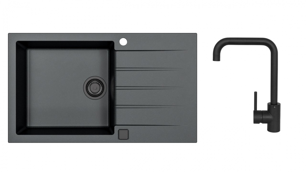 SET ALVEUS CADIT 40/91 BLACK ADDITION + BATÉRIA OZ black additon