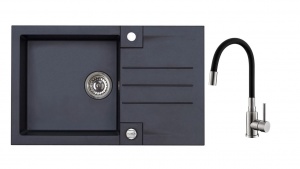 SET ALVEUS Rock 130/91 + batéria Mintas black CHR