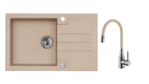 SET ALVEUS Rock 130/55 + batéria Mintas beige CHR