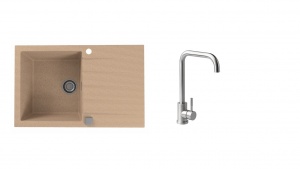 SET ALVEUS CADIT 20/55 beige + BATÉRIA ANGEL